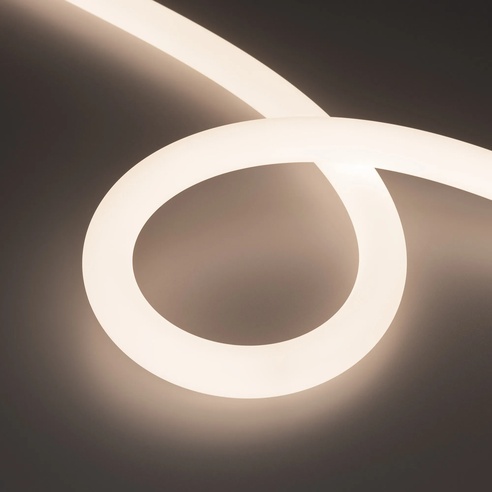 Лента светодиодная герметичная MOONLIGHT-TOP-FP-X1088-D25mm 24V Day4000 (20 W/m, IP65, 5m, wire x1) (Arlight, Вывод прямой, 3 года)