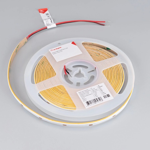 Лента светодиодная COB-S-X480-8mm 24V White6000 (6 W/m, IP20, 5m) (Arlight, боковое свечение)