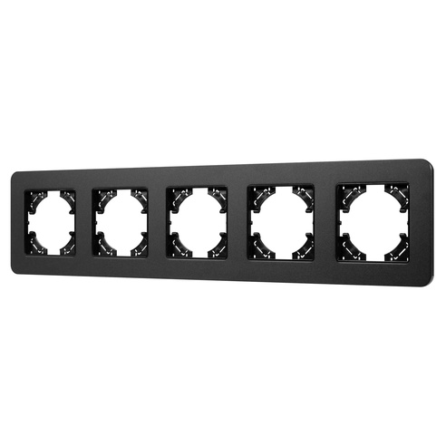 Рамка алюминиевая FRM-AKIRY-SFAL-5-BK (Arlight, -)