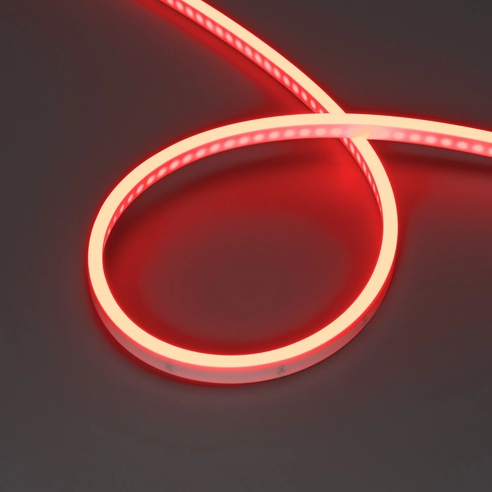 Лента герметичная WAVE-SIDE-PU-H120-06x12mm 24V RGB (8 W/m, IP68, 1m, wire x1) (Arlight, Вывод боковой, 3 года)