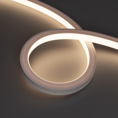 Лента герметичная NOVA-TOP-PU-A120-16x15mm 24V Warm3500 (10 W/m, IP68, 3m, wire x1) (Arlight, Полиуретан)