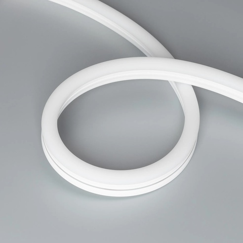 Лента светодиодная герметичная MOONLIGHT-SIDE-A140-12x24mm 24V Warm2200 (9.6 W/m, IP68, 5m, wire x2) (Arlight, Вывод прямой, 3 года)