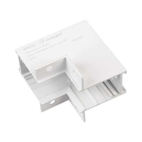 Коннектор угловой MAG-CON-MINI-2538-F-L90-INT (WH) (Arlight, IP20 Металл, 3 года)