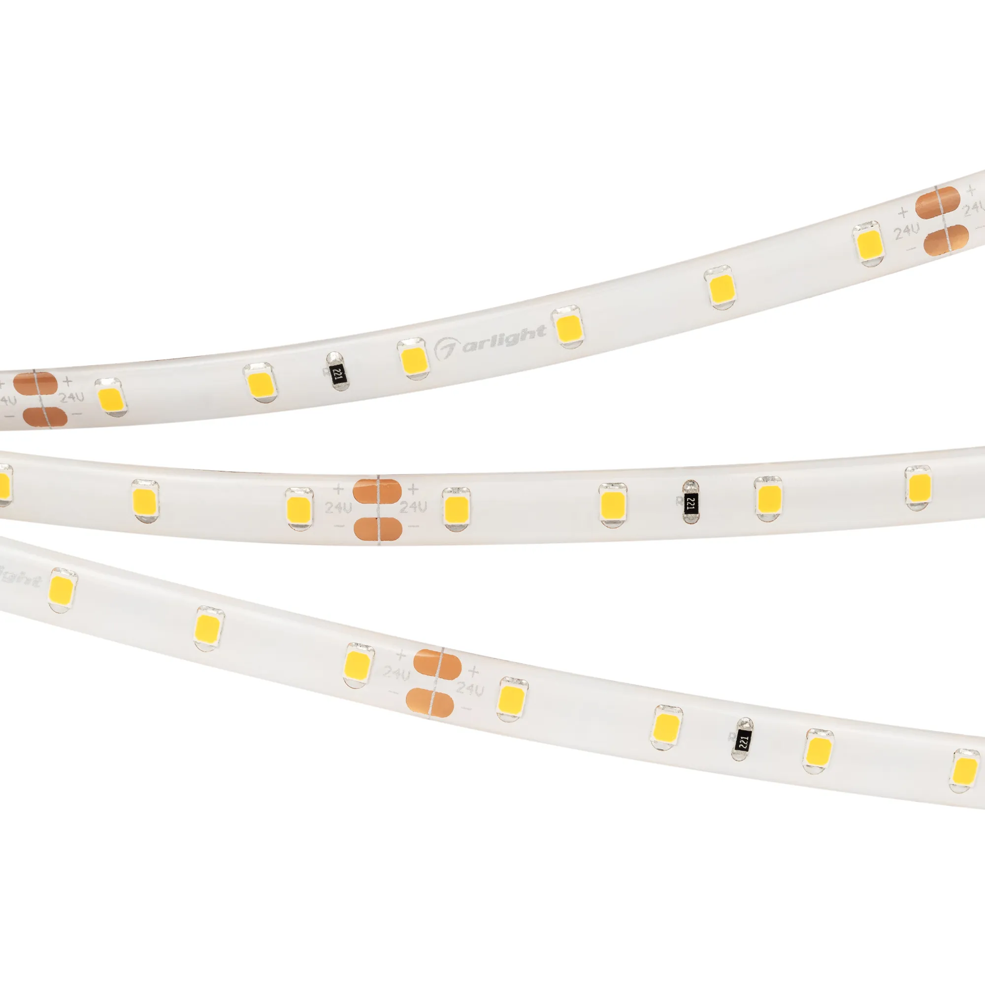 Лента светодиодная RTW 2-5000SE 24V Cool (2835, 300 LED, PRO) (Arlight, 7.2 Вт/м, IP65) - изображение товара