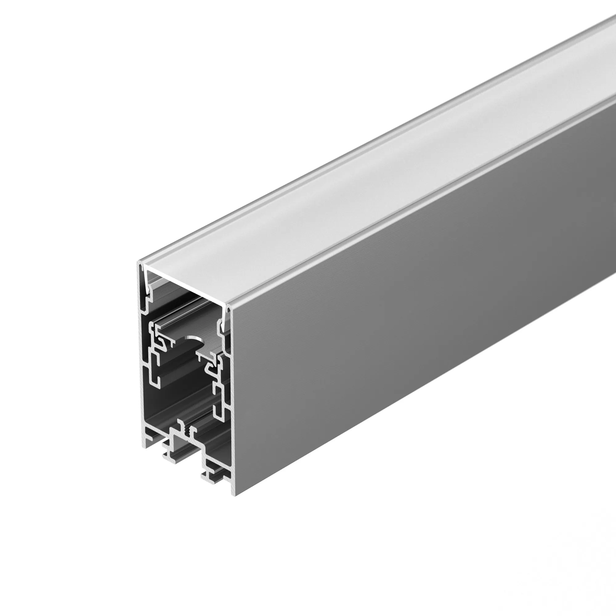 Профиль с экраном S2-LINE-4067-2500 ANOD+OPAL (Arlight, Алюминий) - изображение товара