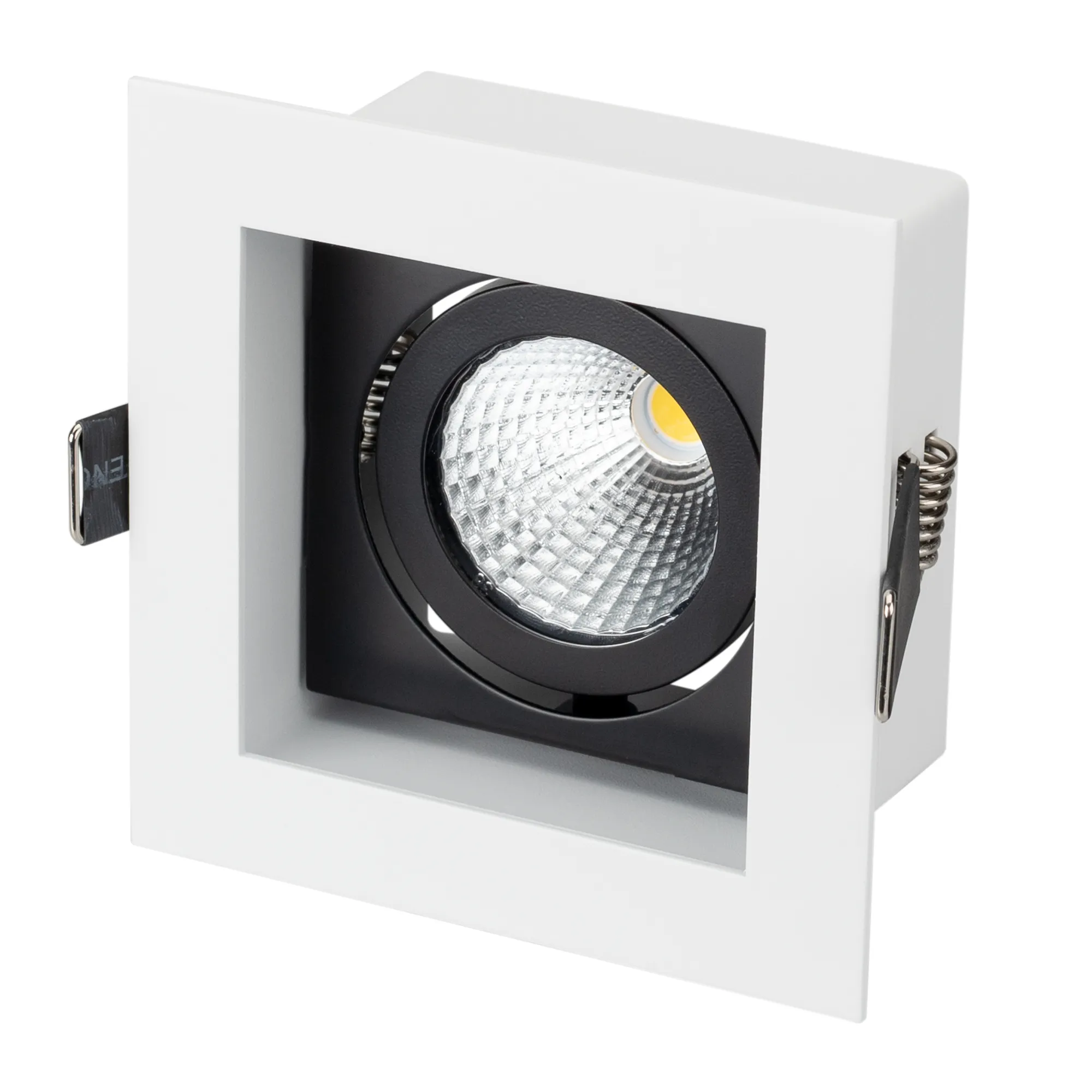 Светильник CL-KARDAN-S102x102-9W Warm (WH-BK, 38 deg) (Arlight, IP20 Металл, 3 года) - изображение товара