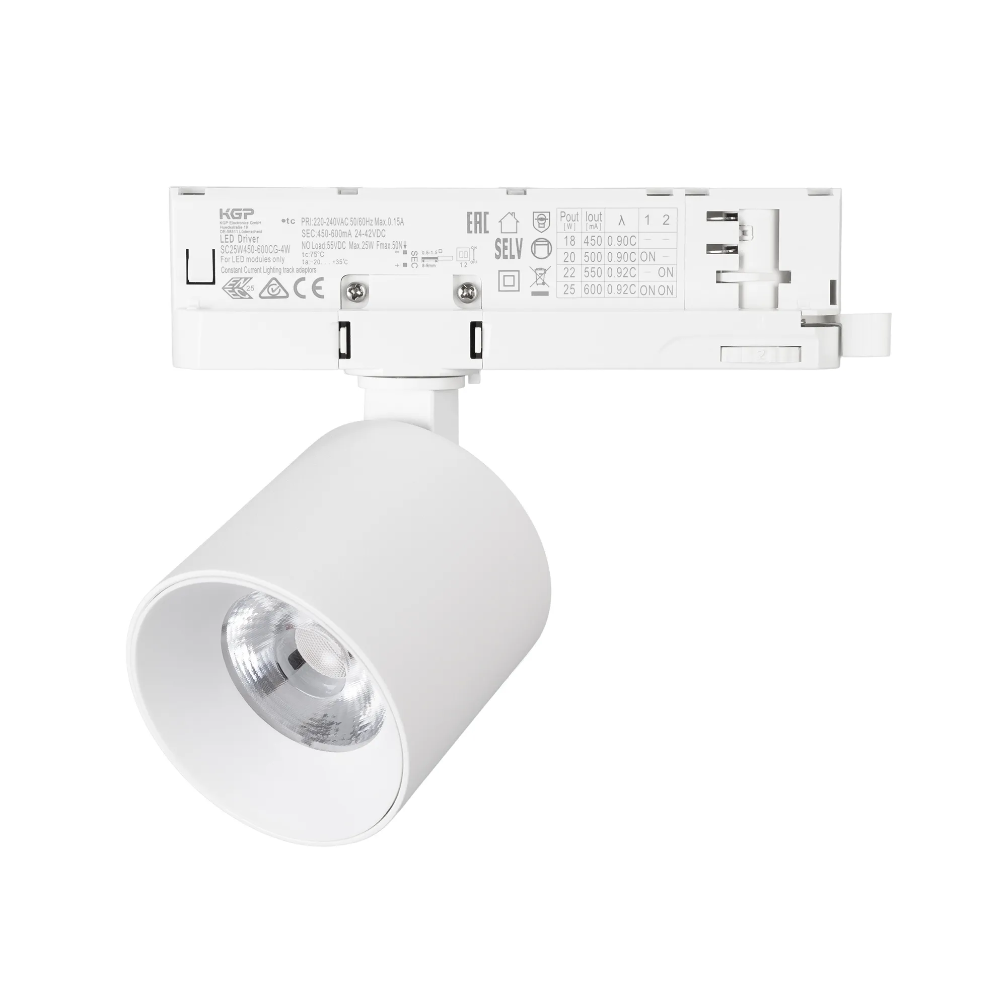 Светильник LGD-DYKE-4TR-R75-16W Warm3000 (WH, 38 deg, 230V) (Arlight, IP20 Металл, 5 лет)