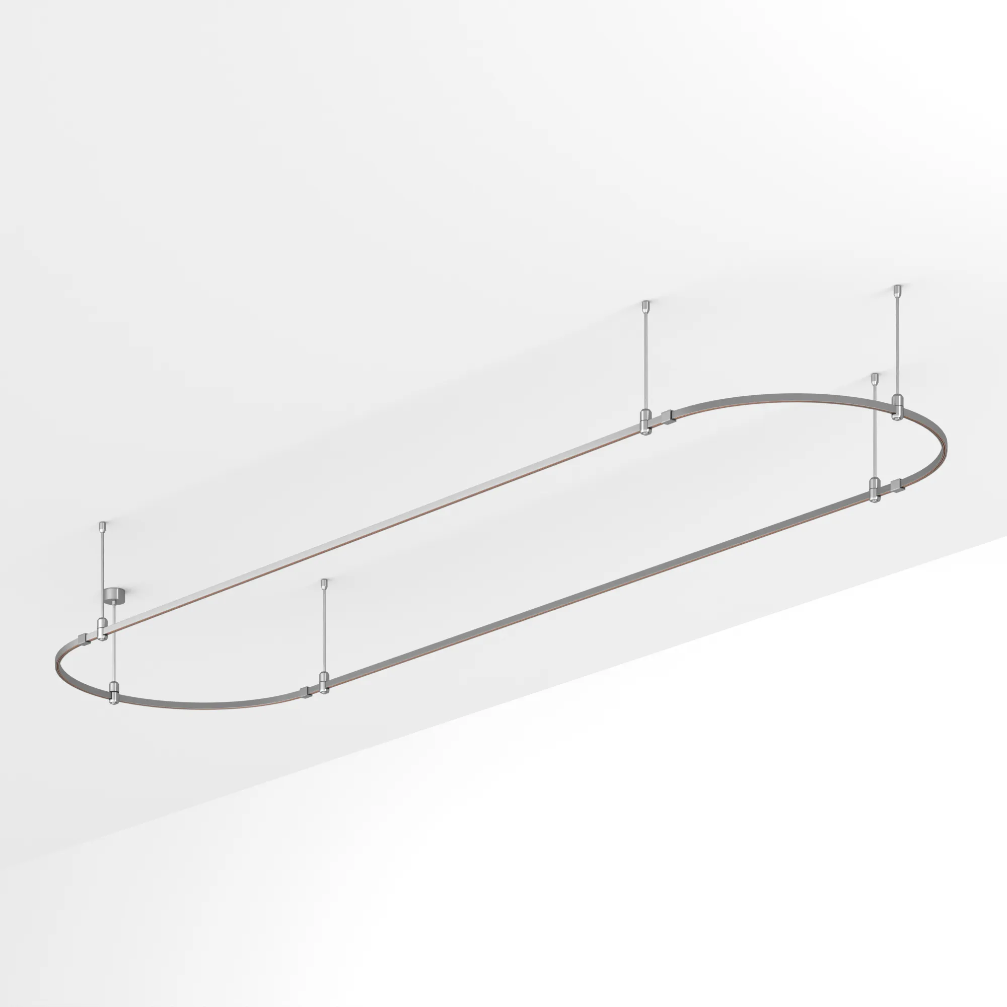 Трек ART-APRIORI-OVAL-ROD-400-4000x1000 (TN) (Arlight, IP20 Металл, 3 года) - изображение товара