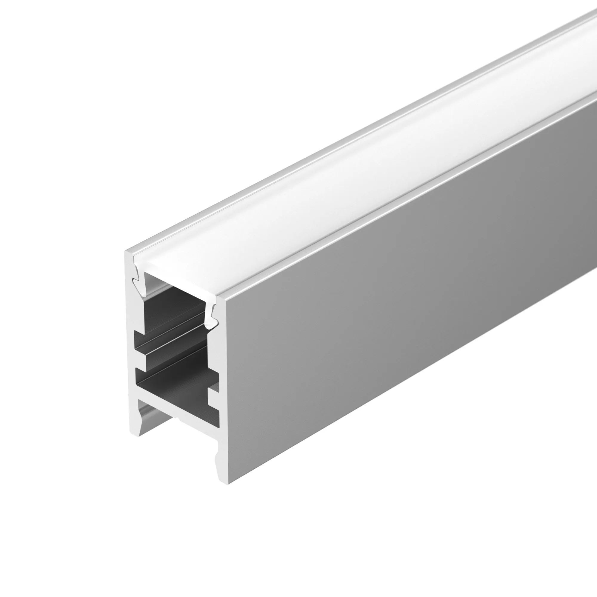 Профиль с экраном ALU-SWISS-2000 ANOD+FROST (Arlight, Алюминий) - изображение товара