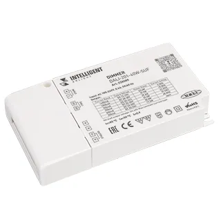 INTELLIGENT ARLIGHT Диммер DALI-201-40W-SUF (230V, 350-1400mА) (IARL, IP20 Пластик, 3 года) - изображение товара