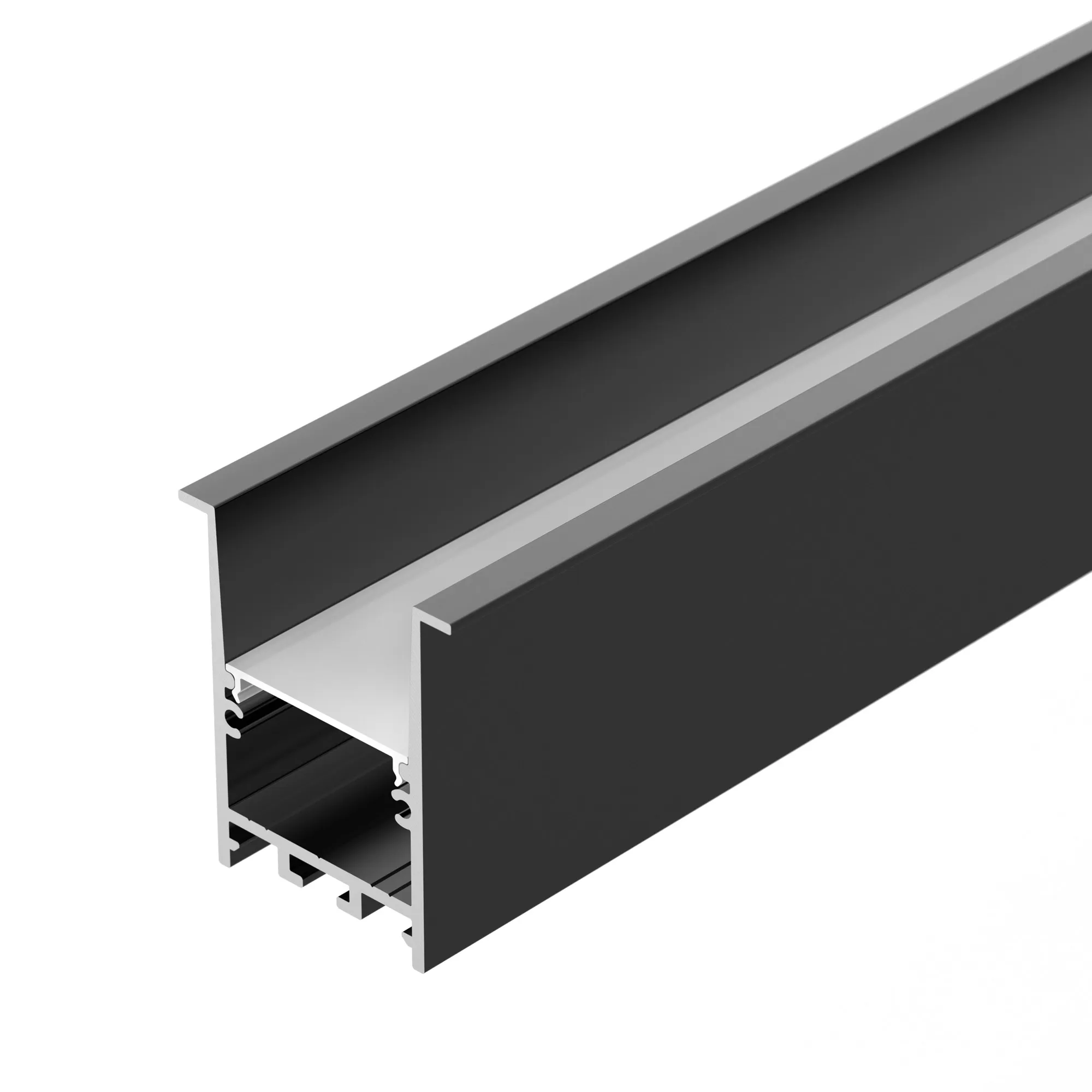 Профиль SL-COMFORT-4551-F-2000 ANOD BLACK (Arlight, Алюминий) - изображение товара