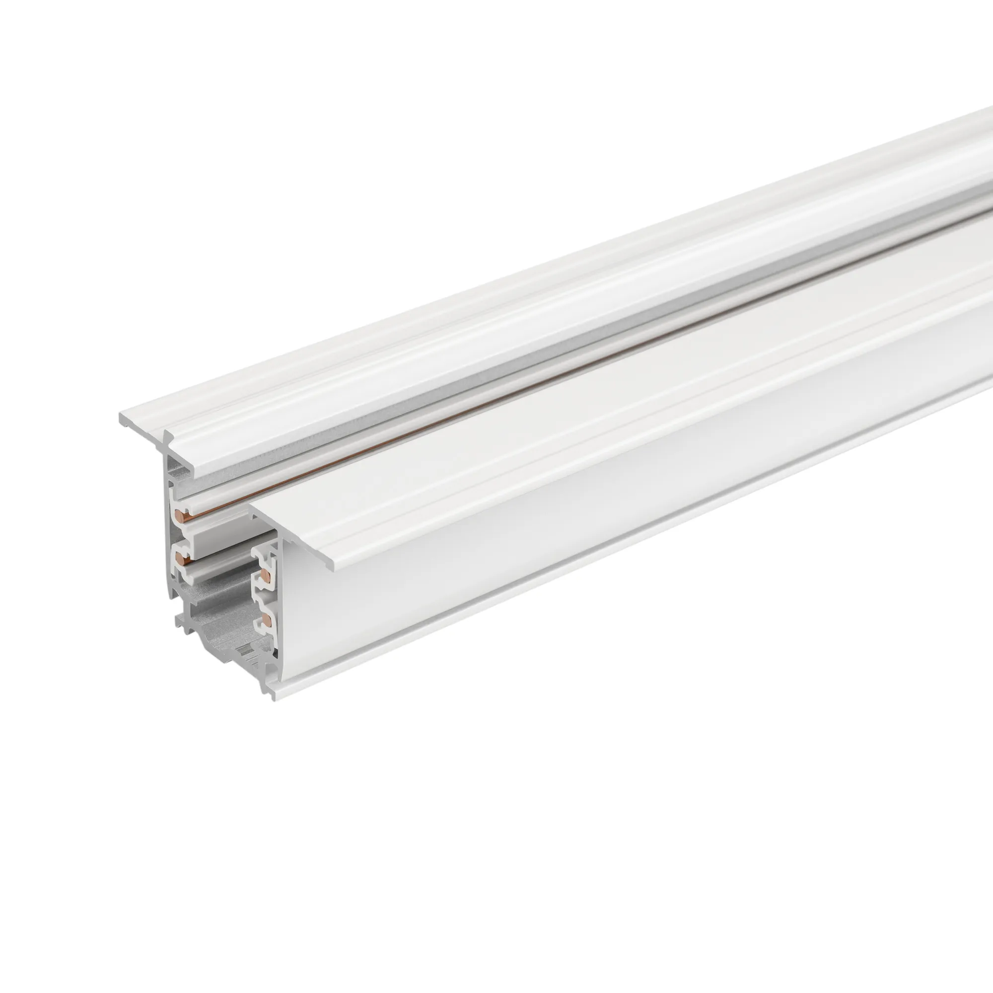 Трек встраиваемый LGD-4TR-TRACK-F-2000-WH-M (D) (Arlight, IP20 Металл, 3 года) - изображение товара